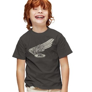 Boys' Short Sleeve Honda Vintage Wing Badge T-Shirt - 1 of 4