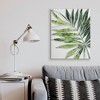Stupell Industries Tropical Green Plant Expressive Palm Linework - 2 of 4