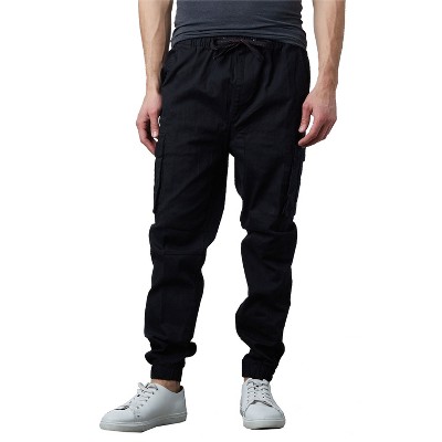 Jump Start Men's Super Flex Stretch Cargo Jogger Pants