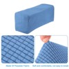 Unique Bargains Breathable Soft Wrinkle Resistant Polyester Armrest Covers - 4 of 4