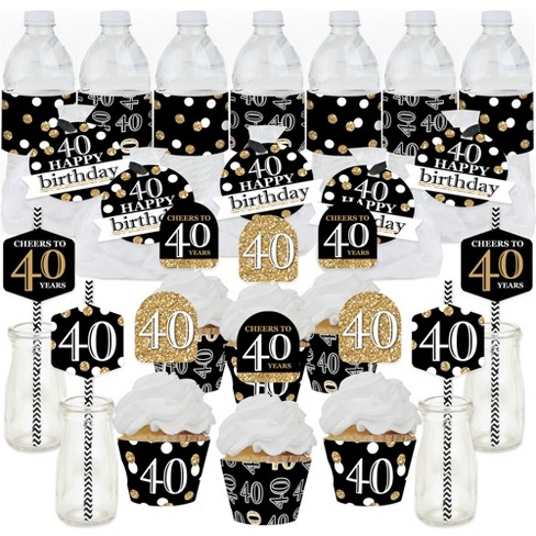 40th Birthday Cups, Adult Birthday Party Favors, Personalized Plastic Cups,  Personalized Birthday Cups, Custom Party Cups 