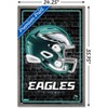 NFL Philadelphia Eagles - Helmet 15 Wall Poster with Wooden Magnetic Frame,  22.375 x 34 