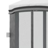 Gulches 10' x 10' Pop Up Canopy Tent with Netting, Instant Party Tent, Height Adjustable, Wheeled Carry Bag & 4 Sand Bags for Outdoor & Garden (Gray) - 2 of 4