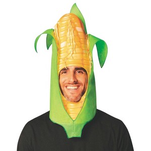 Imposta Costumes Adult General Sizing Ear of Corn Hat Headpiece Halloween Costume Headwear - Yellow One Size - 1 of 2