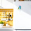 Unique Bargains Magnetic Refrigerator Sticker Yellow 1 Pc - 2 of 3