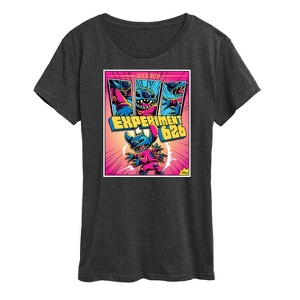 Women's - Lilo and Stitch - Stitch Comic Panels Short Sleeve Graphic T-Shirt - 1 of 4