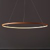 JONATHAN Y Brice Modern Contemporary Metal Round Dimmable Integrated LED Pendant - 2 of 4