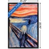 Trends International The Scream by Edvard Munch Framed Wall Poster Prints - 3 of 4