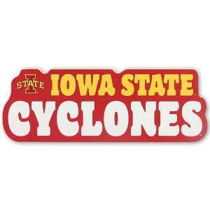 NCAA Iowa State Cyclones Chunky Block Wood Wall Art - 1 of 4