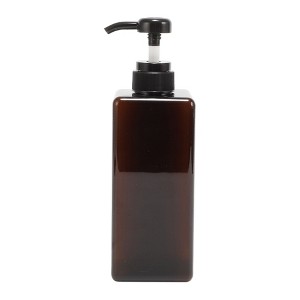 Unique Bargains Simple Square Soap Pump Dispenser for Bathroom 1 Pc - 1 of 4