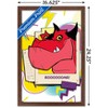 Trends International Marvel's Moon Girl & Devil Dinosaur - Wave Framed Wall Poster Prints - 3 of 4