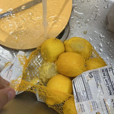 National Brand Fresh Lemons 3 Lb Bag - Office Depot