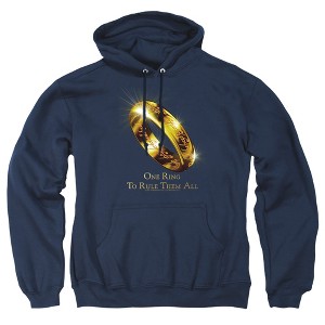 Lord Of The Rings One Ring To Rule Them All Adult Pull-Over Hoodie - 1 of 4