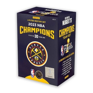 2023 Panini NBA Champions Limited Edition Denver Nuggets Basketball Trading Card Blaster Box - 1 of 3