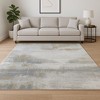 HomeRoots 8' X 10' Gold Abstract Hand Knotted Area Rug - 2 of 4