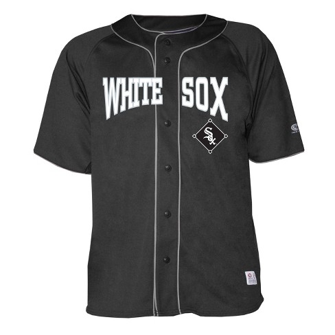MLB Chicago White Sox Men's Button-Down Jersey - S
