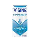 Visine Dry Eye Relief Lubricating Eye Drops - 0.5 fl oz