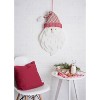 Design Imports Hanging Foam Santa With Plaid Hat - 2 of 4