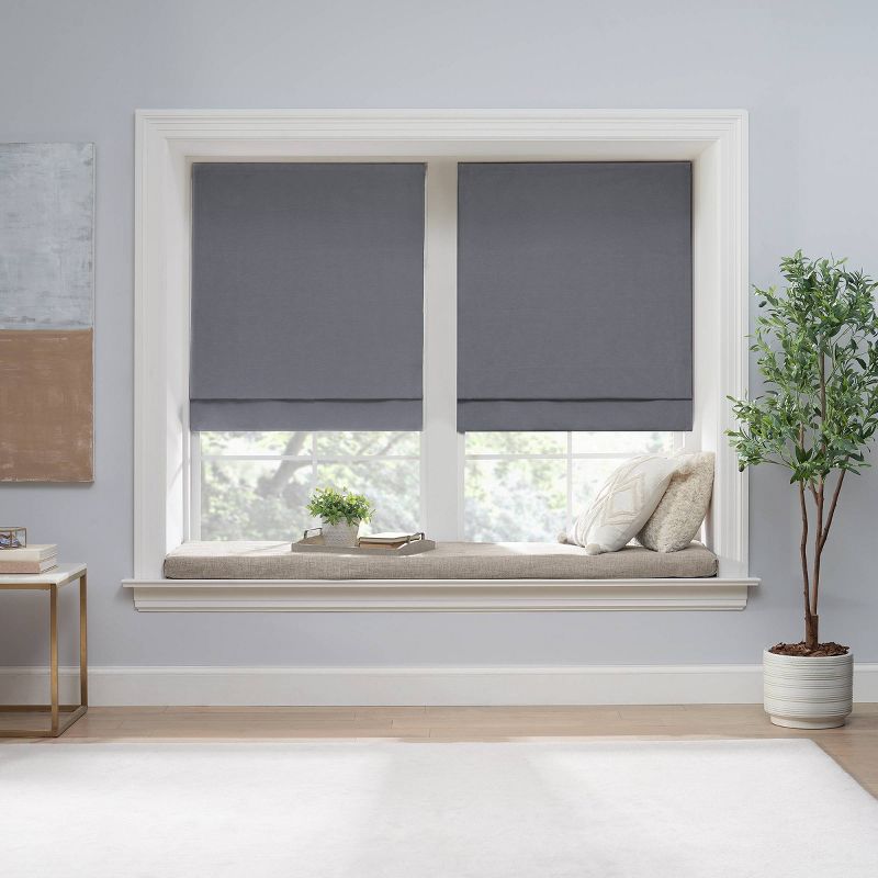 Dillan 100% Total Blackout Cordless Roman Blind and Shade - Eclipse, 6 of 10