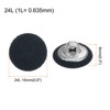 Unique Bargains Suit Dress Blouse Aluminum Fabric Cloth Covered Sewing Buttons 30 Pcs - 2 of 4