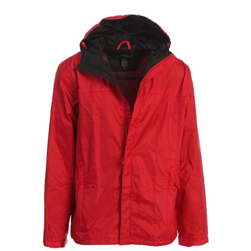 Rain Jacket Men Waterproof Gioberti Men's Waterproof Rain Jacket