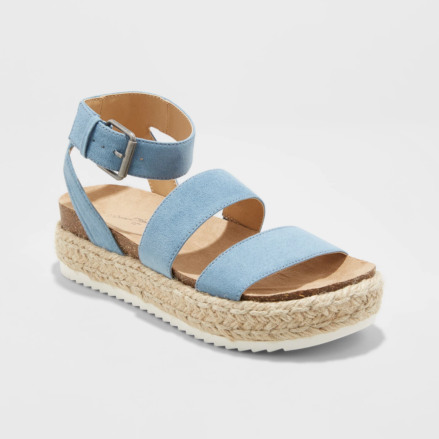 Women's Agnes Microsuede Flatform Espadrilles - Universal Threadâ„¢ - image 1 of 3