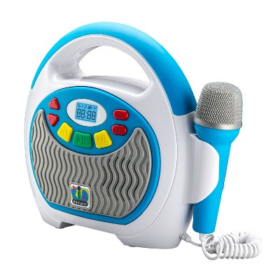 Kids Bluetooth Karaoke Player with Wired Microphone and 24 Songs
