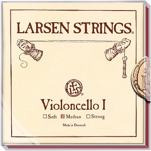Larsen Strings Original and Magnacore Cello String Set 4/4 Size, Medium - 1 of 2