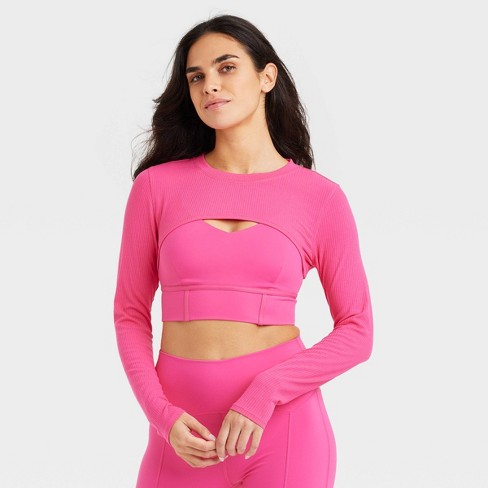 Women's Shrug - Joylab™ Vibrant Pink S : Target