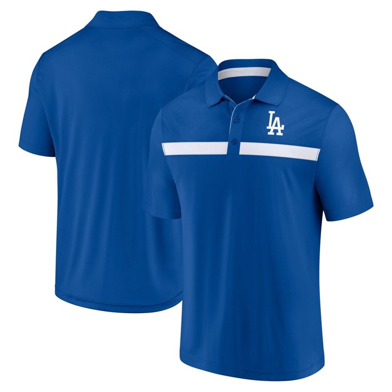 MLB Los Angeles Dodgers Men's Polo T-Shirt, 1 of 4