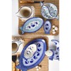 Blue Rose Polish Pottery E25 Ceramika Artystyczna Medium Fish Dish - 2 of 2