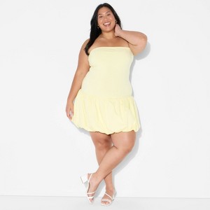 Women's Mini Babydoll Dress - Wild Fable™ - 1 of 3