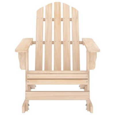Light Fir Wood Adirondack Rocking Chair for Patio