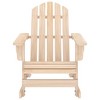 vidaXL Patio Adirondack Rocking Chair Solid Fir Wood - 2 of 4
