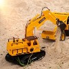 Top Race 7 Channel Full Functional RC Excavator (TR-111), Yellow/Black - image 4 of 4