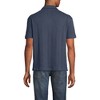 Lands' End Men's Short Sleeve Textured Cable Camp Collar Button Through Shirt - 2 of 4