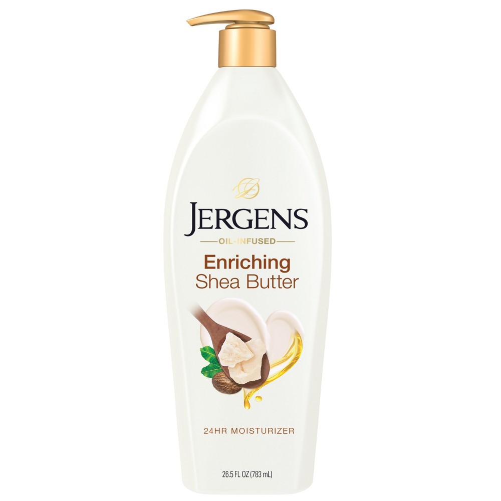Photos - Cream / Lotion Jergens Enriching Shea Butter Hand and Body Lotion For Dry Skin, Dermatolo