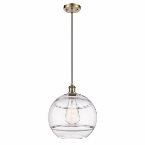Rochester - 1 Light Cord Hung Mini Pendant In Industrial Style-13.38 Inches Tall and 12 Inches Wide - 1 of 1
