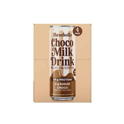 Barebells Chocolate Milk Sports Drink - 4pk/11 fl oz