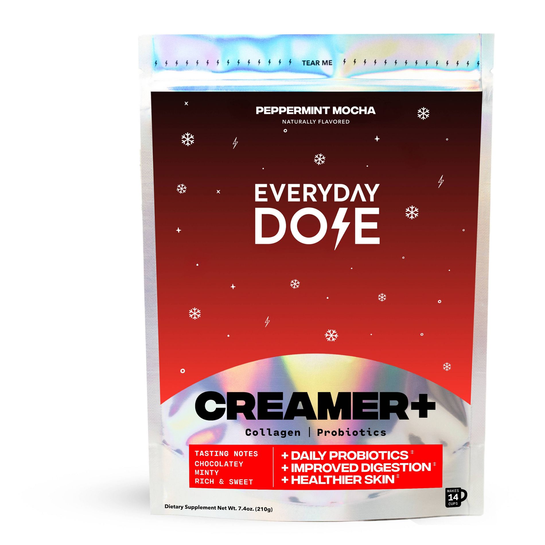Everyday Dose Peppermint Mocha Creamer - 7.4oz