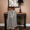Parkland Collection,Ada Casual Beige 52" X 67" Woven Handloom Throw - 2 of 4