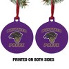 Whittier College Poets Logo Aluminum Holiday Christmas Tree Ornament - 2 of 4