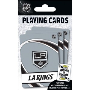 MasterPieces Officially Licensed NHL Los Angeles Kings Playing Cards - 54 Card Deck for Adults. - 1 of 4