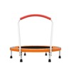 Aukfa 36 inch Kids Trampoline with Handle - Indoor/Outdoor Toddler Trampoline Ages 1-6, 6-Leg Design for Safety & Stability - 4 of 4