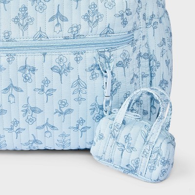 Брелоки Art Class Girls' Floral MIni Duffle Bag Charm - art class™ Blue — фото 3