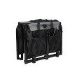 All-in-One Convertible Folding 4-Wheel Trolley with Bench Seat and Dog Leash - Heavy Duty Foldable Utility Trolley - 3 of 4