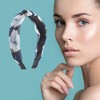 Unique Bargains Fashion Hosta Flower Pattern Headbands 1 Pc - 2 of 4