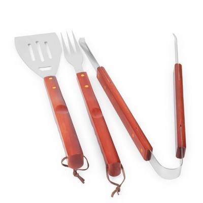 NFL Detroit Lions 3-Piece BBQ Tote and Tools Set by Picnic Time