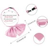Allegra K Women's Pre-tied Adjustable Neck Strap Cute Bowknot Bow Ties 2 Pcs - 3 of 4