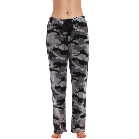 followme Silky Fleece Printed Pajama Pants For Women 45803-10512-1x : Target